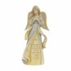 Enesco Mini Guardian Angel Crystal Stone Resin Figurine From The Foundations Collection Angel Gifts