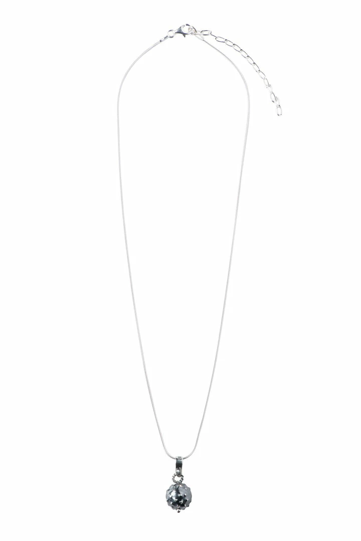 Promo 😀 Ten Thousand Villages Dark Orb Sterling Silver Necklace Handcrafted In Peru Global Fair Trade Gifts 👍 3 Ten Thousand Villages Dark Orb Sterling Silver Necklace Handcrafted In Peru Global Fair Trade Gifts