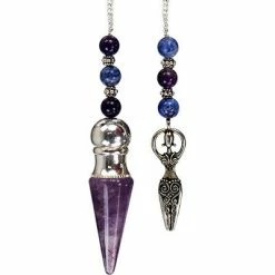 Kheops International Pendulum With Chamber Goddess Amethyst
