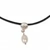 Ten Thousand Villages Pearl Drop Sterling Silver Choker Necklace Handcrafted In Peru Global Fair Trade Gifts