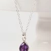 Cheapest ๐ Ten Thousand Villages Global Fair Trade Gifts Amethyst Teardrop Sterling Silver Necklace Handcrafted In Peru ๐ 2 Ten Thousand Villages Global Fair Trade Gifts Amethyst Teardrop Sterling Silver Necklace Handcrafted In Peru
