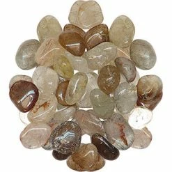 Kheops International Rutilated Quartz Tumbled Stone Crystals & Tumbled Stones