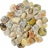 Kheops International Crystals & Tumbled Stones Crazy Lace Agate Tumbled Stone