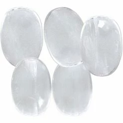 Kheops International Crystals & Tumbled Stones White Selenite Worry Stone