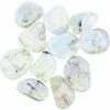 Kheops International Angel White Aura Quartz Tumbled Stone Crystals & Tumbled Stones