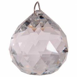 Kheops International Joy Alchemy Collection Faceted Sphere Clear Crystal Prism ~ A Joy Alchemy Gift