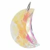 Kheops International Aurora Borealis Faceted Crescent Moon Crystal Prism ~ A Joy Alchemy Gift