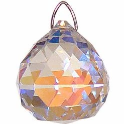 Kheops International Aurora Borealis Faceted Sphere Crystal Prism ~ A Joy Alchemy Gift Joy Alchemy Collection