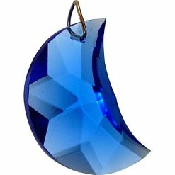 Kheops International Faceted Sapphire Moon Crystal Prism ~ A Joy Alchemy Gift Joy Alchemy Collection
