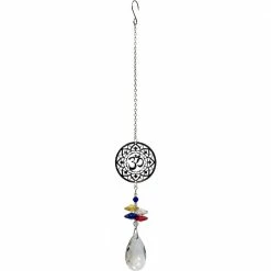 Kheops International OM Mandala Crystal Sun Drop Prisms & Hanging Crystals