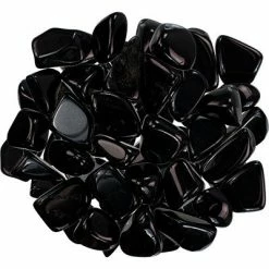 Kheops International Crystals & Tumbled Stones Black Obsidian Tumbled Stone