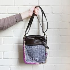 Ten Thousand Villages Sari Adventure Bag Handcrafted In Bangladesh