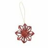 Ten Thousand Villages Touch Of Gold Star Quilled Paper Ornament Handcrafted In Bangladesh