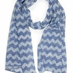 Ten Thousand Villages Global Fair Trade Gifts Thousand Waves Cotton Scarf Handcrafted In India