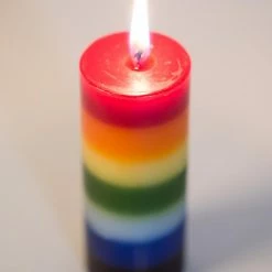 Ten Thousand Villages Global Fair Trade Gifts Chakra Meditation Candle Handcrafted In India