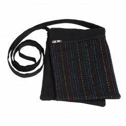 Ten Thousand Villages Global Fair Trade Gifts Embroidered Cross-Body Bag Handcrafted In India