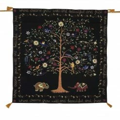Ten Thousand Villages Dream Tree Wall Hanging Handcrafted In India