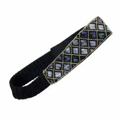 Ten Thousand Villages Global Fair Trade Gifts Geometric Edges Sparkle Headband Handcrafted In India