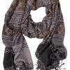 Ten Thousand Villages Global Fair Trade Gifts Desert Nights Blanket Scarf Handcrafted In India