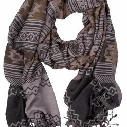Ten Thousand Villages Global Fair Trade Gifts Desert Nights Blanket Scarf Handcrafted In India