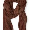 Ten Thousand Villages Legacy Jacquard Wool Scarf Handcrafted In India