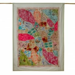 Wholesale ✨ Ten Thousand Villages Sari Mosaic Tapestry Handcrafted In Peru 🔔 15 Ten Thousand Villages Sari Mosaic Tapestry Handcrafted In Peru