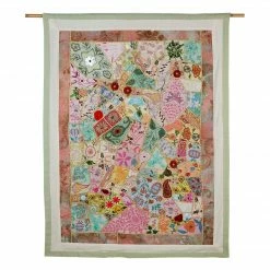 Wholesale ✨ Ten Thousand Villages Sari Mosaic Tapestry Handcrafted In Peru 🔔 13 Ten Thousand Villages Sari Mosaic Tapestry Handcrafted In Peru