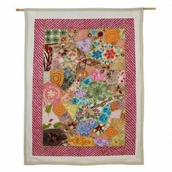 Ten Thousand Villages Sari Mosaic Tapestry Handcrafted In Peru