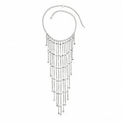 Ten Thousand Villages Global Fair Trade Gifts Star Cascade Necklace Handcrafted In India