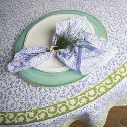 Ten Thousand Villages Spring Air Tablecloth Handcrafted In India
