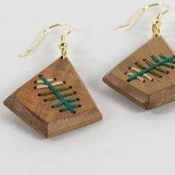 Ten Thousand Villages Folksy Fern Earrings Handcrafted In India Global Fair Trade Gifts