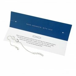 Cheap ✨ Ten Thousand Villages Infinity Knot Sterling Silver Bracelet Handcrafted In Indonesia Global Fair Trade Gifts ❤️ 7 Ten Thousand Villages Infinity Knot Sterling Silver Bracelet Handcrafted In Indonesia Global Fair Trade Gifts