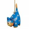 Ten Thousand Villages Global Fair Trade Gifts Spotted Blue Cat Ornament Handcrafted In Indonesia