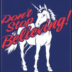 Ata Boy Unicorns Unicorn Don't Stop Believing Magnet