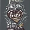 Ata Boy Ones That Love Us Never Leave Harry Potter Magnet