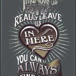 Ata Boy Ones That Love Us Never Leave Harry Potter Magnet