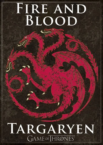 Best deal ✨ Ata Boy Game Of Thrones House Of Targaryen Fire And Blood Magnet 😀 3 Ata Boy Game Of Thrones House Of Targaryen Fire And Blood Magnet