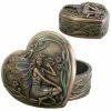Pacific Trading Art Nouveau Fairy Heart Box