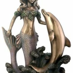 Pacific Trading Mermaid With Dolphin Figurine Sale!