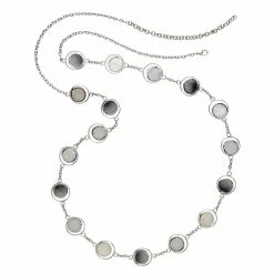 Ten Thousand Villages Whispered Secrets Capiz Shell Necklace Handcrafted In Philippines