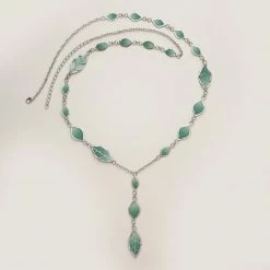 Ten Thousand Villages Precious Sage Capiz Shell Necklace Handcrafted In Philippines