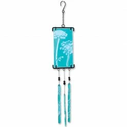 Premier Kites Sale! Silhouette Glass Wind Chime - Queen Anne Lace