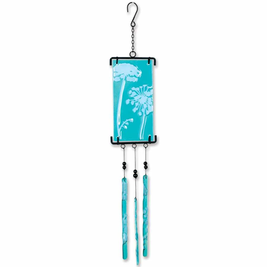 Best Sale 🔔 Premier Kites Sale! Silhouette Glass Wind Chime - Queen Anne Lace 💯 3 Premier Kites Sale! Silhouette Glass Wind Chime - Queen Anne Lace