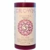 Crystal Journey Candles Crown Chakra ~ Sahasrara Chakra Pillar Candle