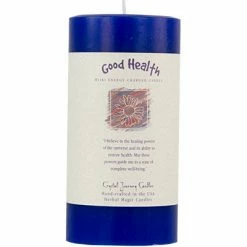 Reiki Infused Herbal Pillar Candles By Crystal Journey Candles