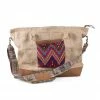 New 😀 Ten Thousand Villages Coffee & Cotton Weekender Bag Handcrafted In Guatemala 🔔 2 Ten Thousand Villages Coffee & Cotton Weekender Bag Handcrafted In Guatemala