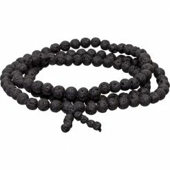 Kheops International Lava Stone Mala Prayer Bracelet - A Natural Diffuser For Balance And Strength ~ A Joy Alchemy Gift Joy Alchemy Collection