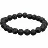 Kheops International Lava Stone Bracelet (8 Mm) - A Natural Diffuser For Balance And Strength ~ A Joy Alchemy Gift