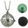 Kheops International Aromatherapy Gifts Aromatherapy Lava Necklace ~ Tree Of Life Pendant