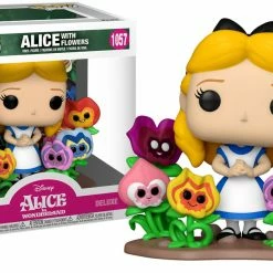 Funko Pop Vinyl Figurine Deluxe Alice With Flowers #1057 - Disney's Alice In Wonderland Pop! Disney